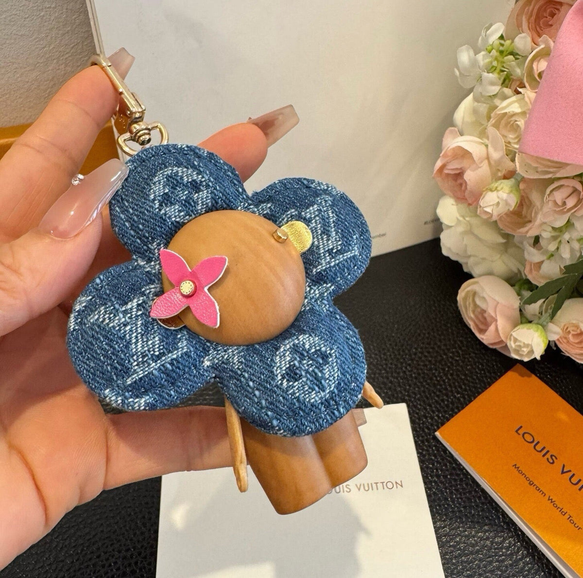 LOUIS VUITTON Bag Charm Keychain
