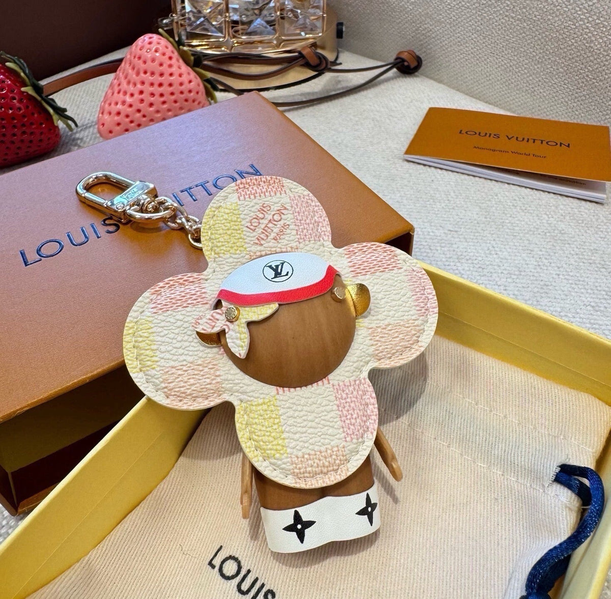 LOUIS VUITTON Bag Charm Keychain