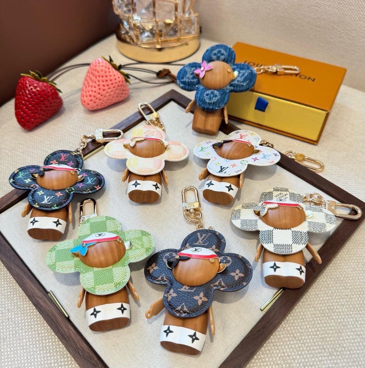 LOUIS VUITTON Bag Charm Keychain