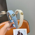 GUCCI Pearl Wide Headband