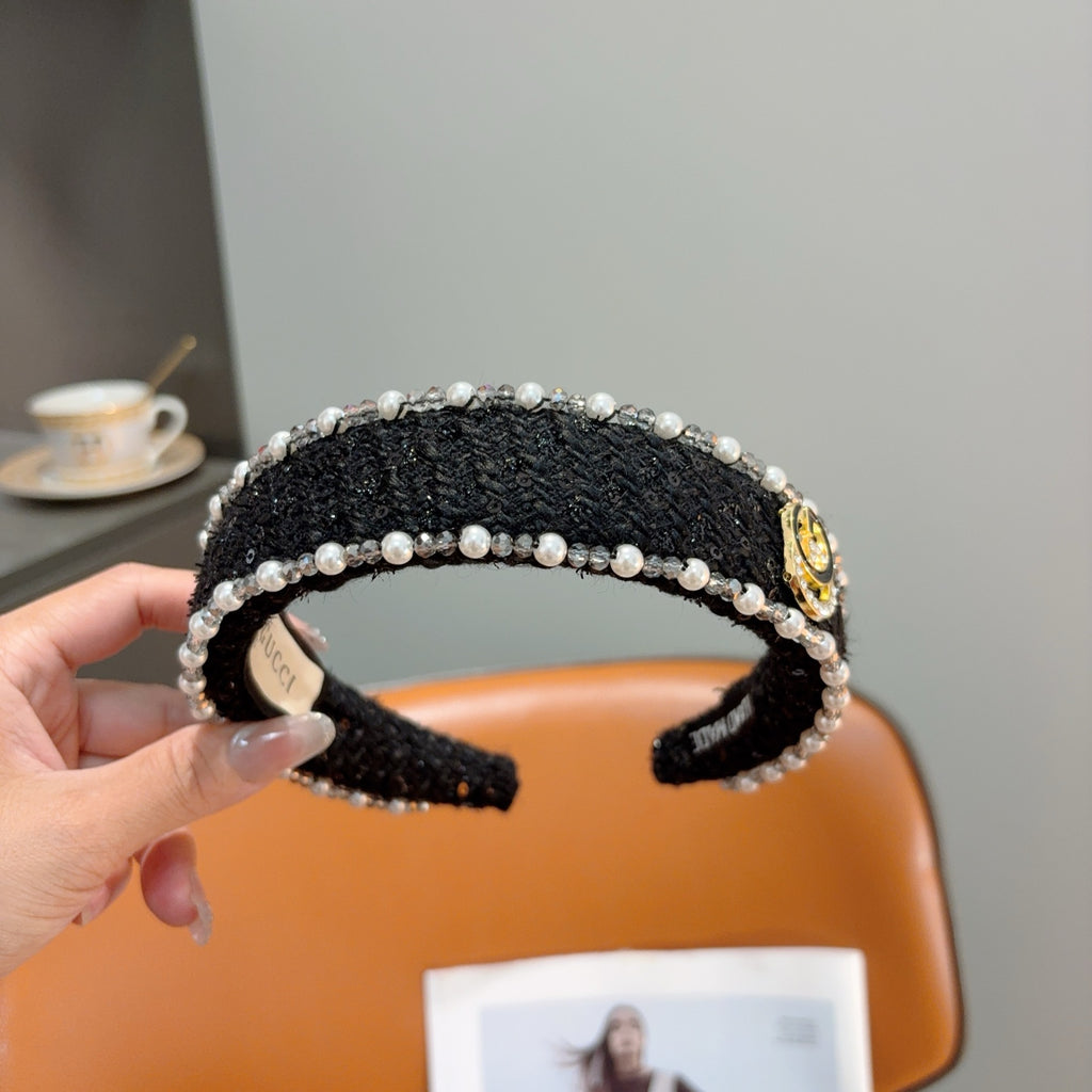 GUCCI Pearl Wide Headband