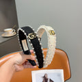 GUCCI Pearl Wide Headband