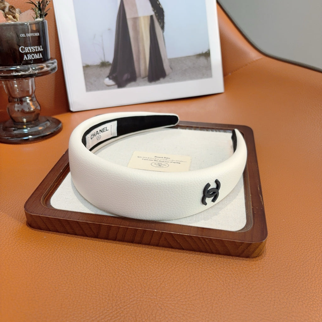 CHANEL Leather Headband