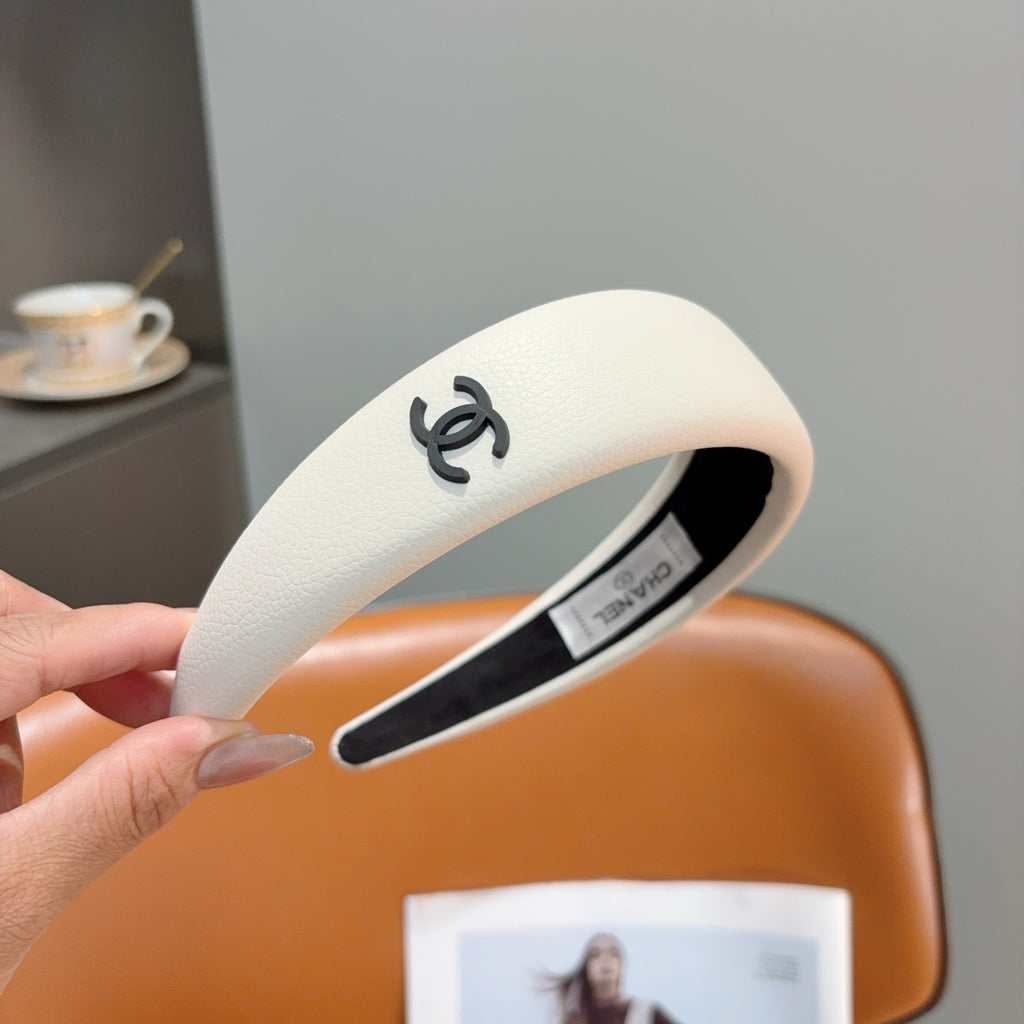 CHANEL Leather Headband