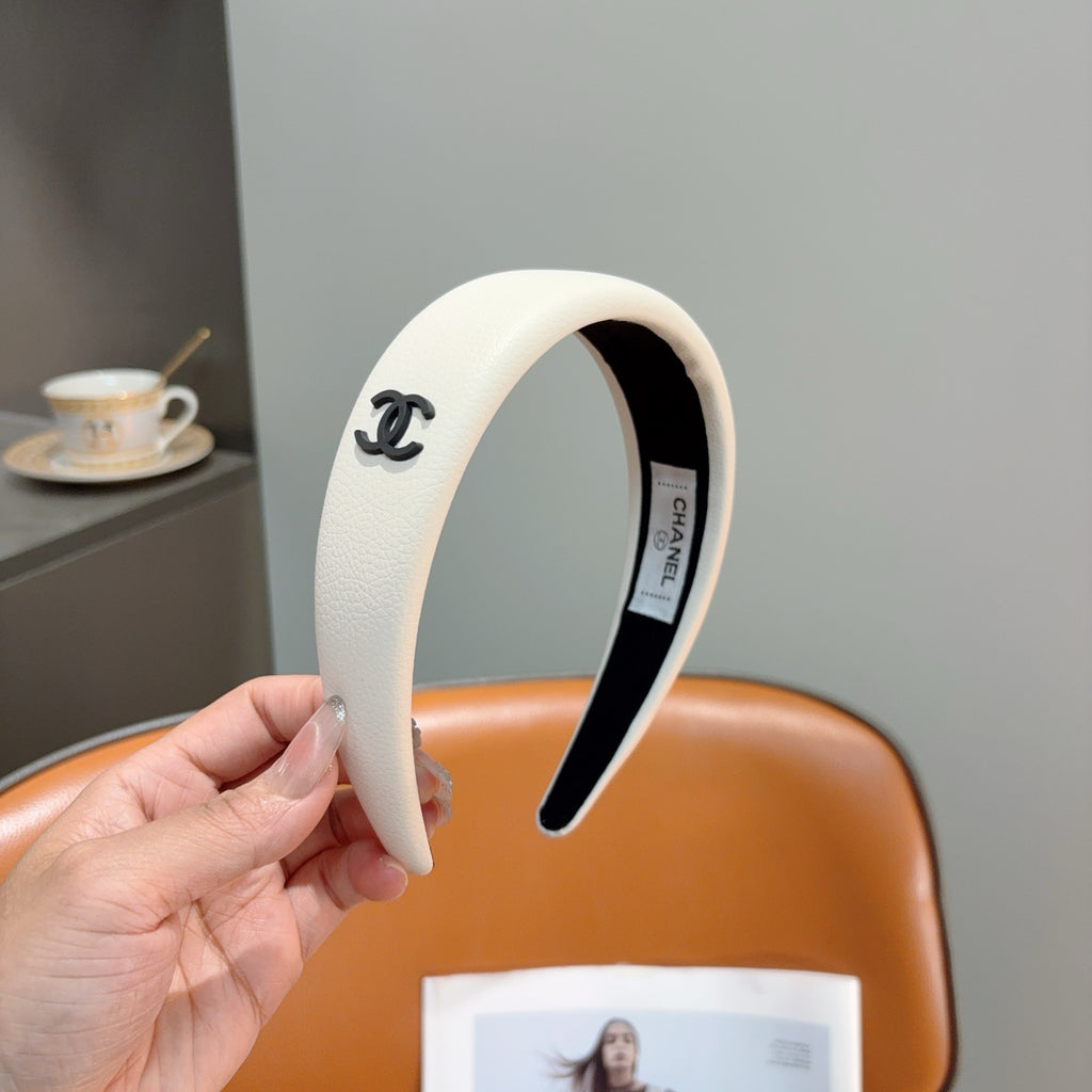 CHANEL Leather Headband