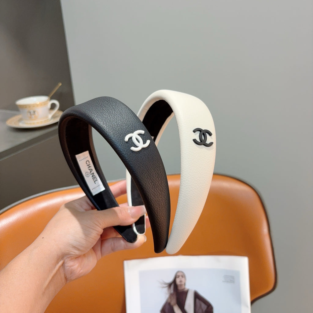 CHANEL Leather Headband