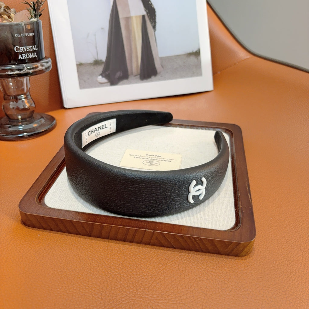 CHANEL Leather Headband