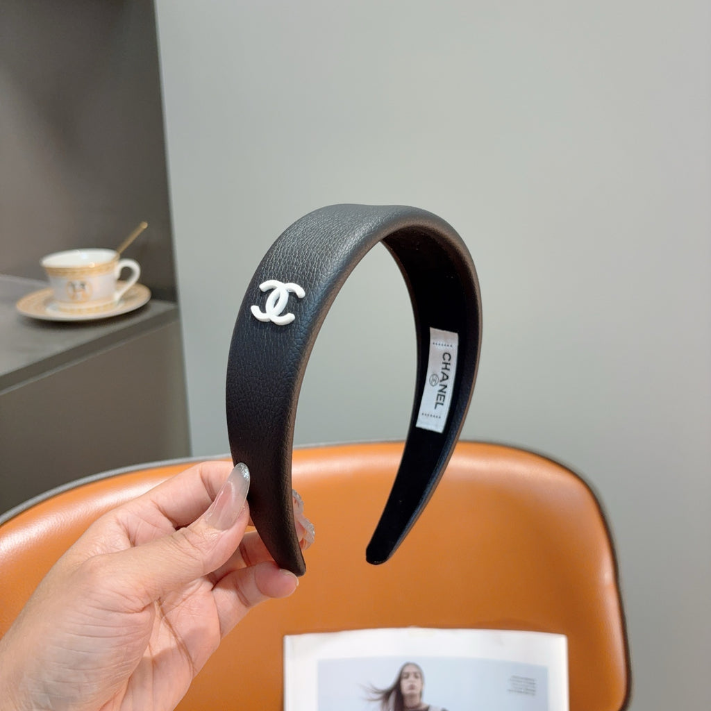 CHANEL Leather Headband