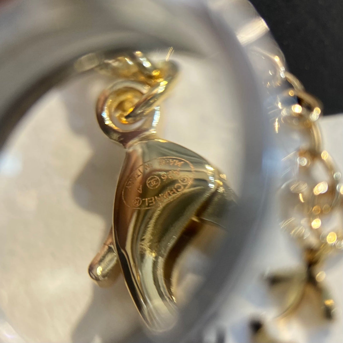CHANEL Enamel Camellia Necklace