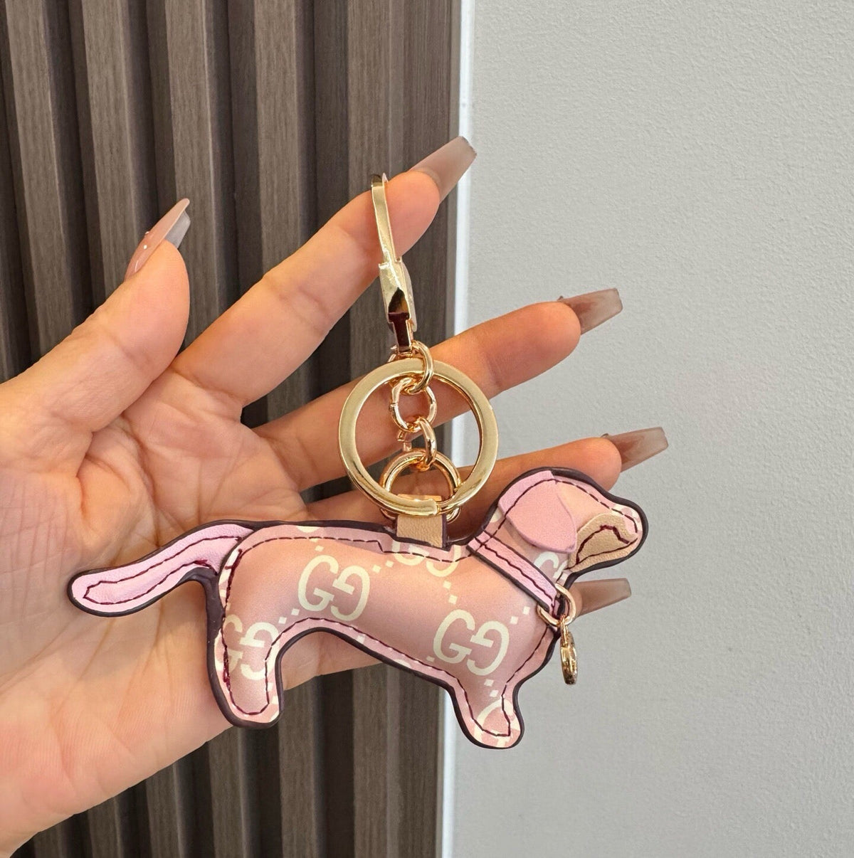 GUCCI Bag Charm Keychain