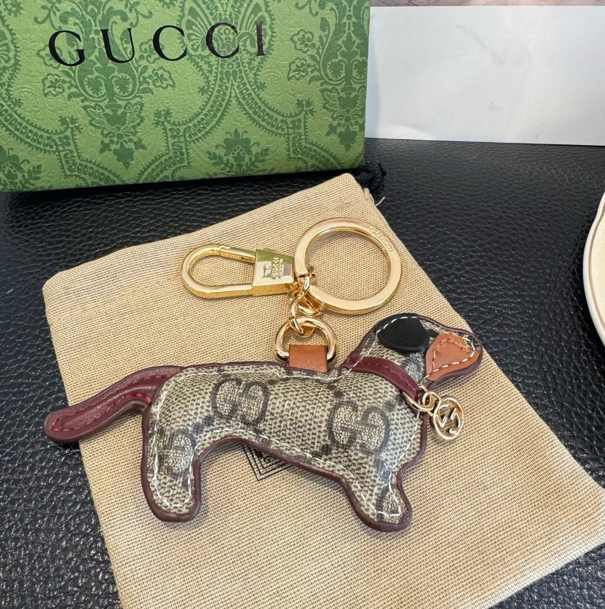 GUCCI Bag Charm Keychain