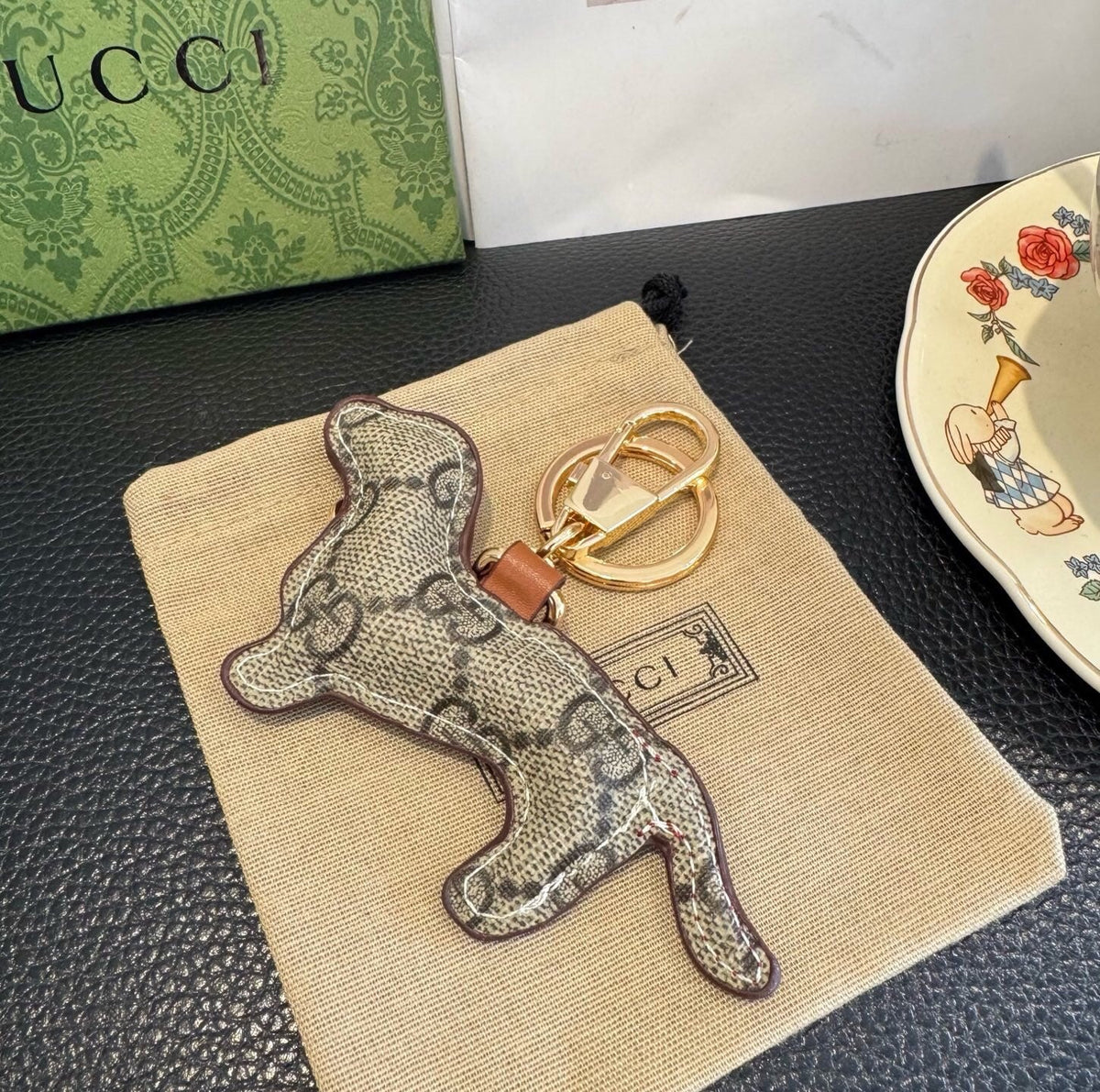 GUCCI Bag Charm Keychain