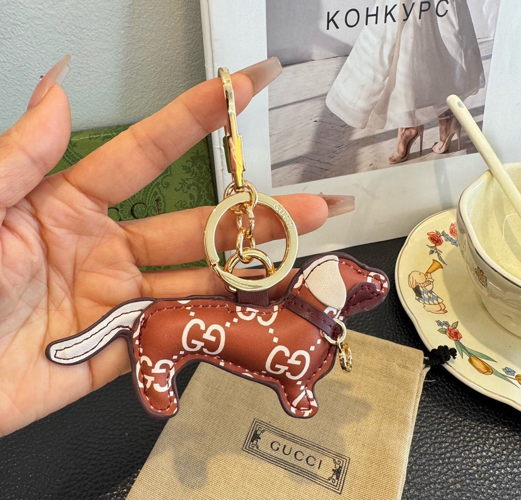 GUCCI Bag Charm Keychain