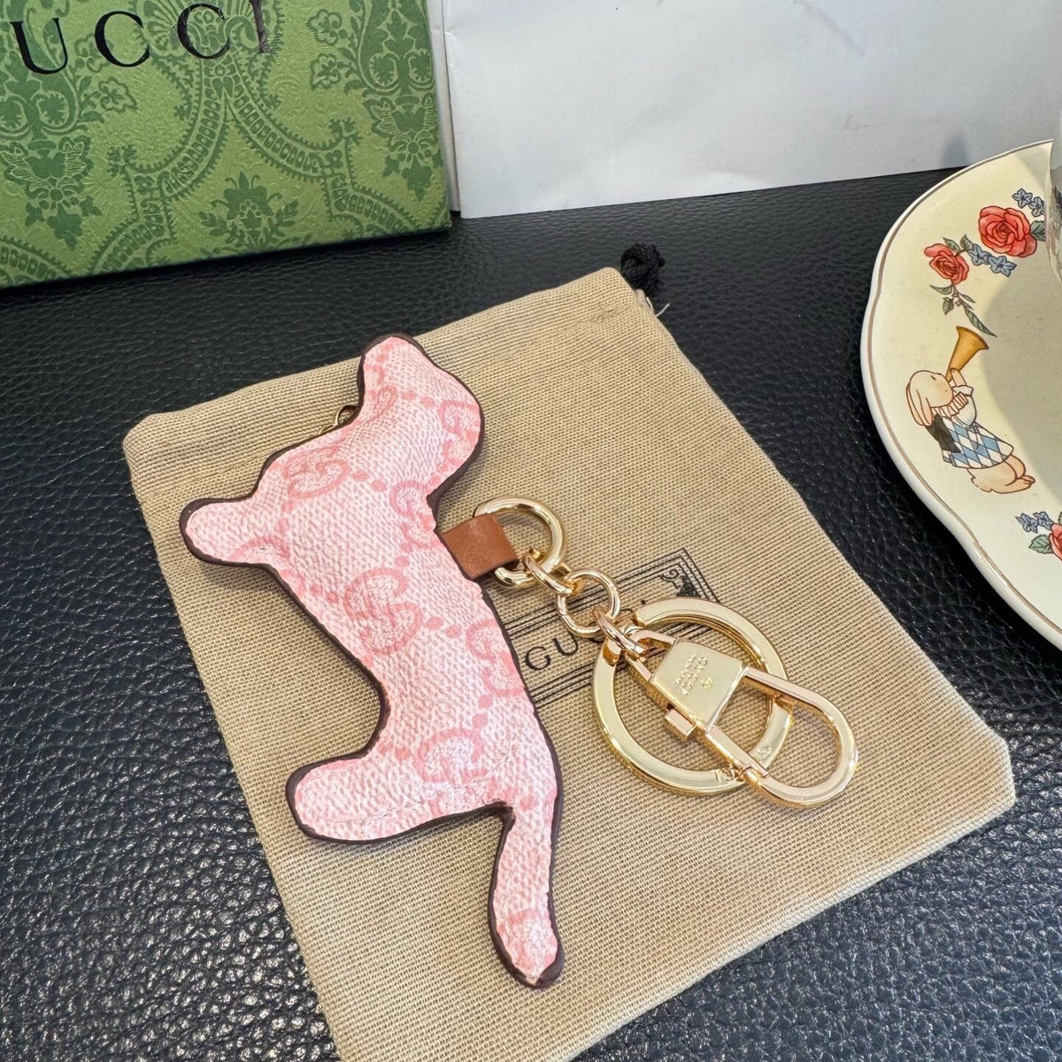 GUCCI Bag Charm Keychain