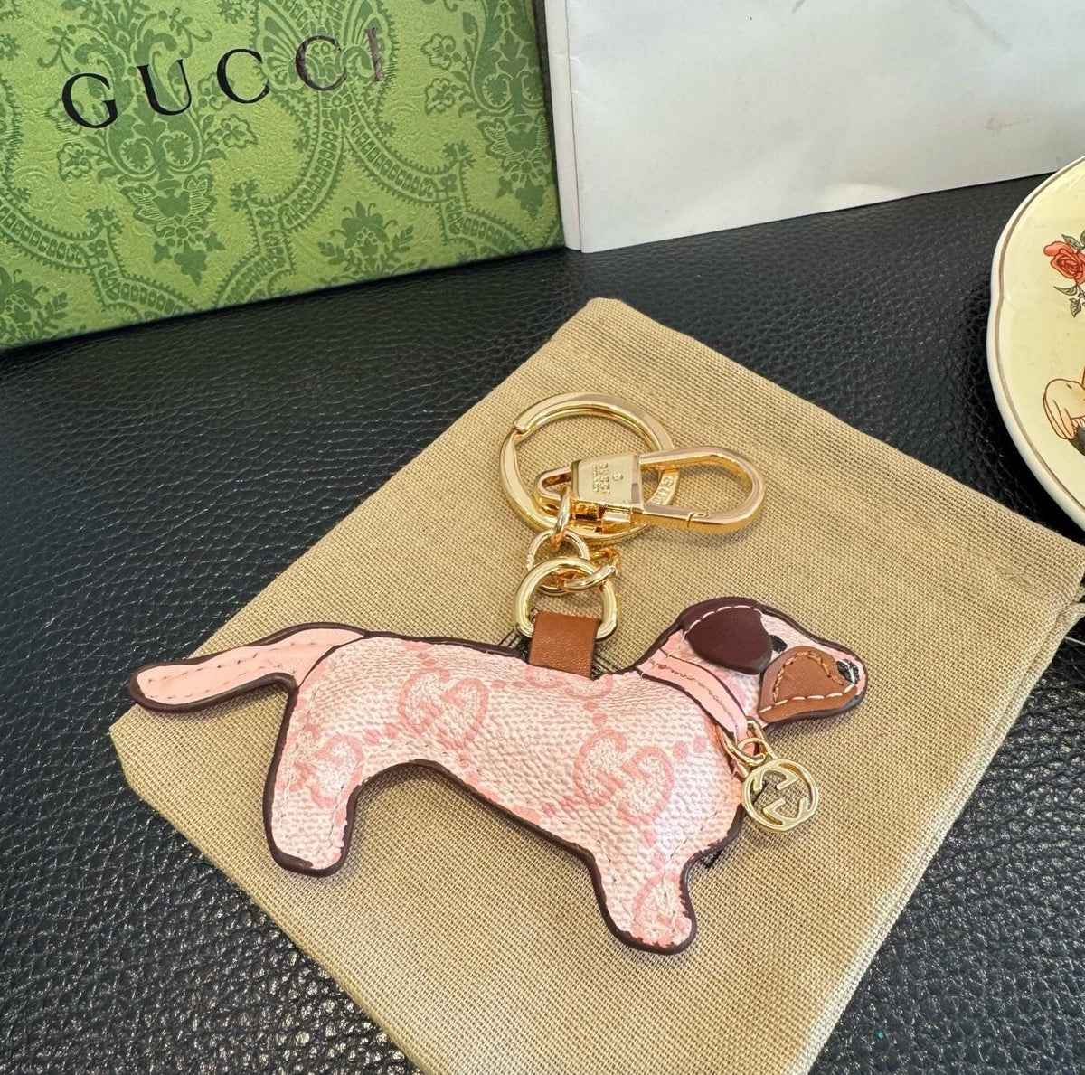 GUCCI Bag Charm Keychain