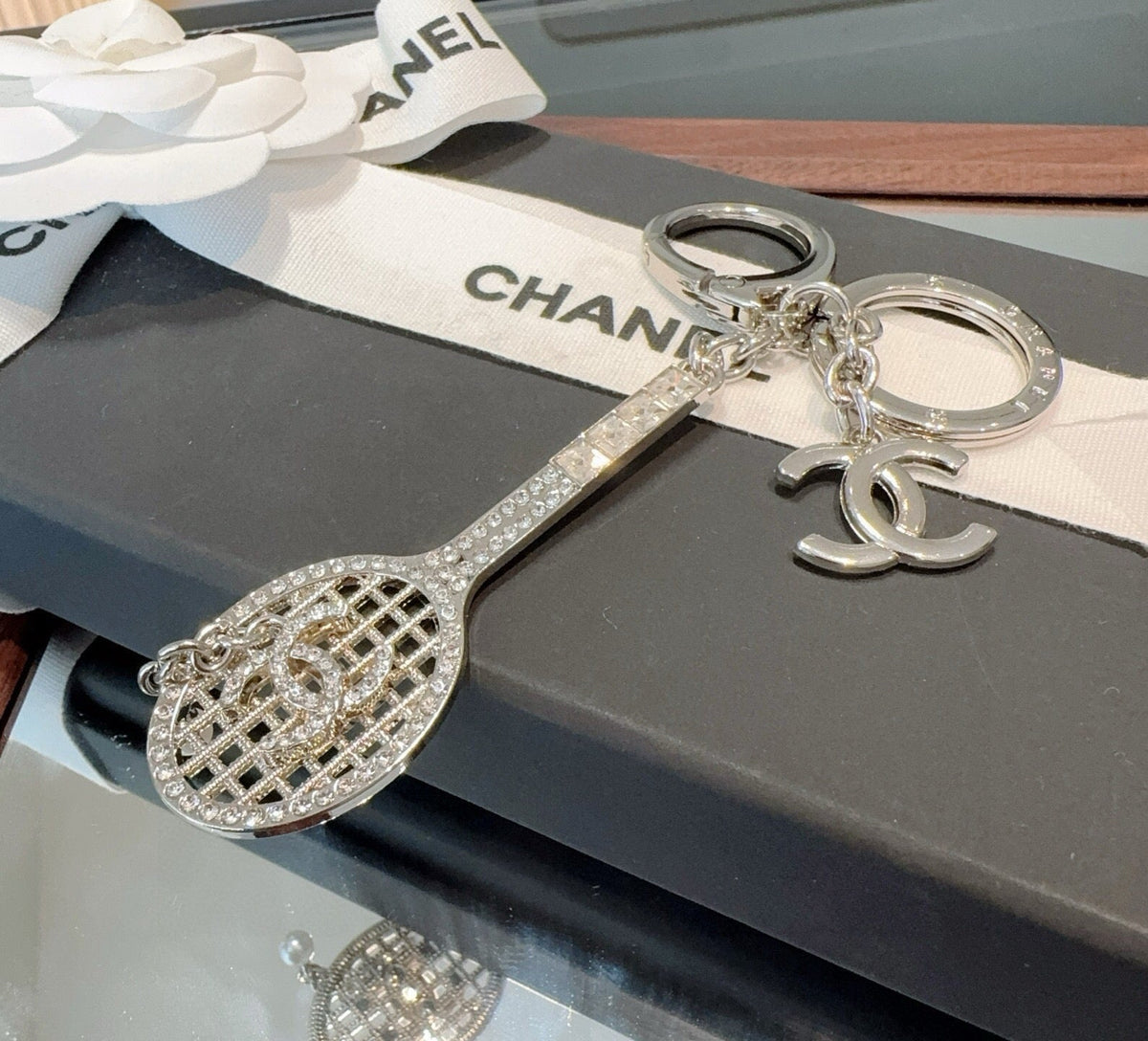 CHANEL Bag Charm Keychain