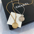 CHANEL Vintage Coin Necklace