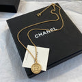 CHANEL Vintage Coin Necklace