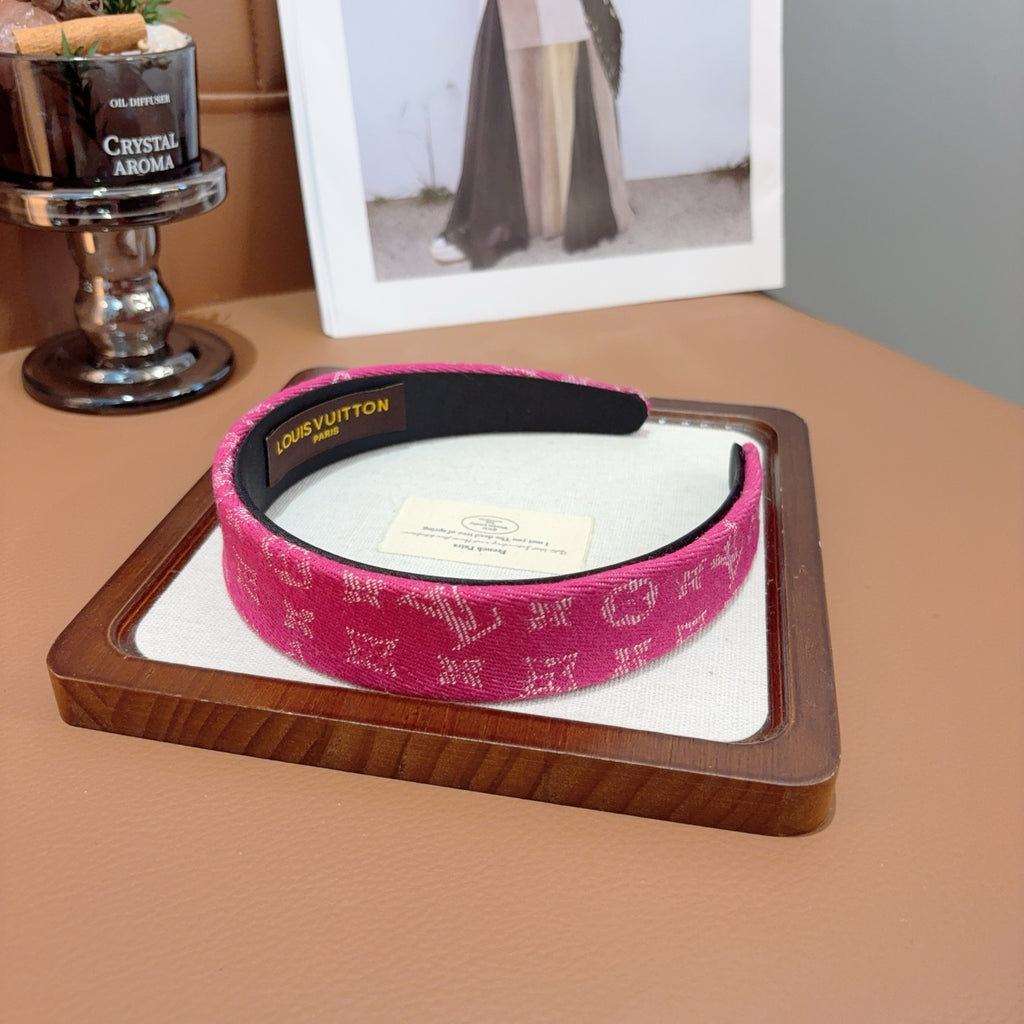 LOUIS VUITTON Denim Headband