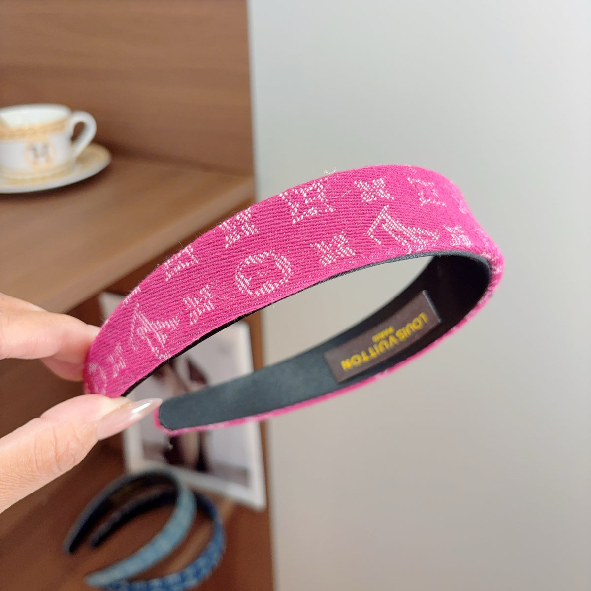 LOUIS VUITTON Denim Headband