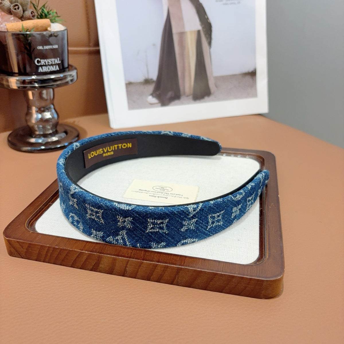 LOUIS VUITTON Denim Headband