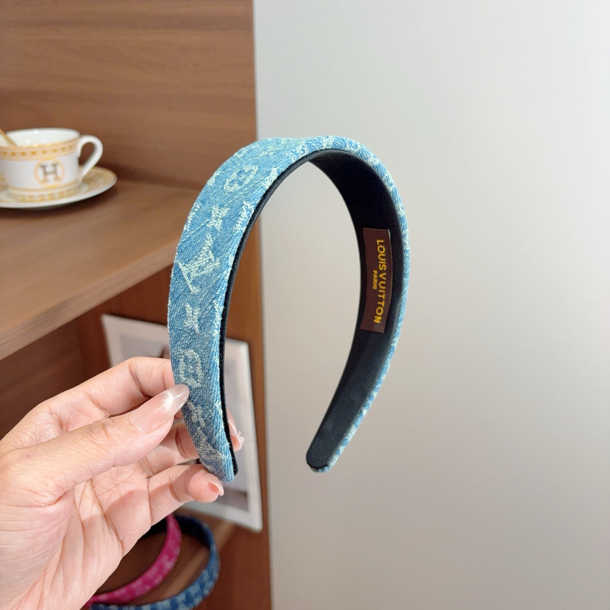 LOUIS VUITTON Denim Headband