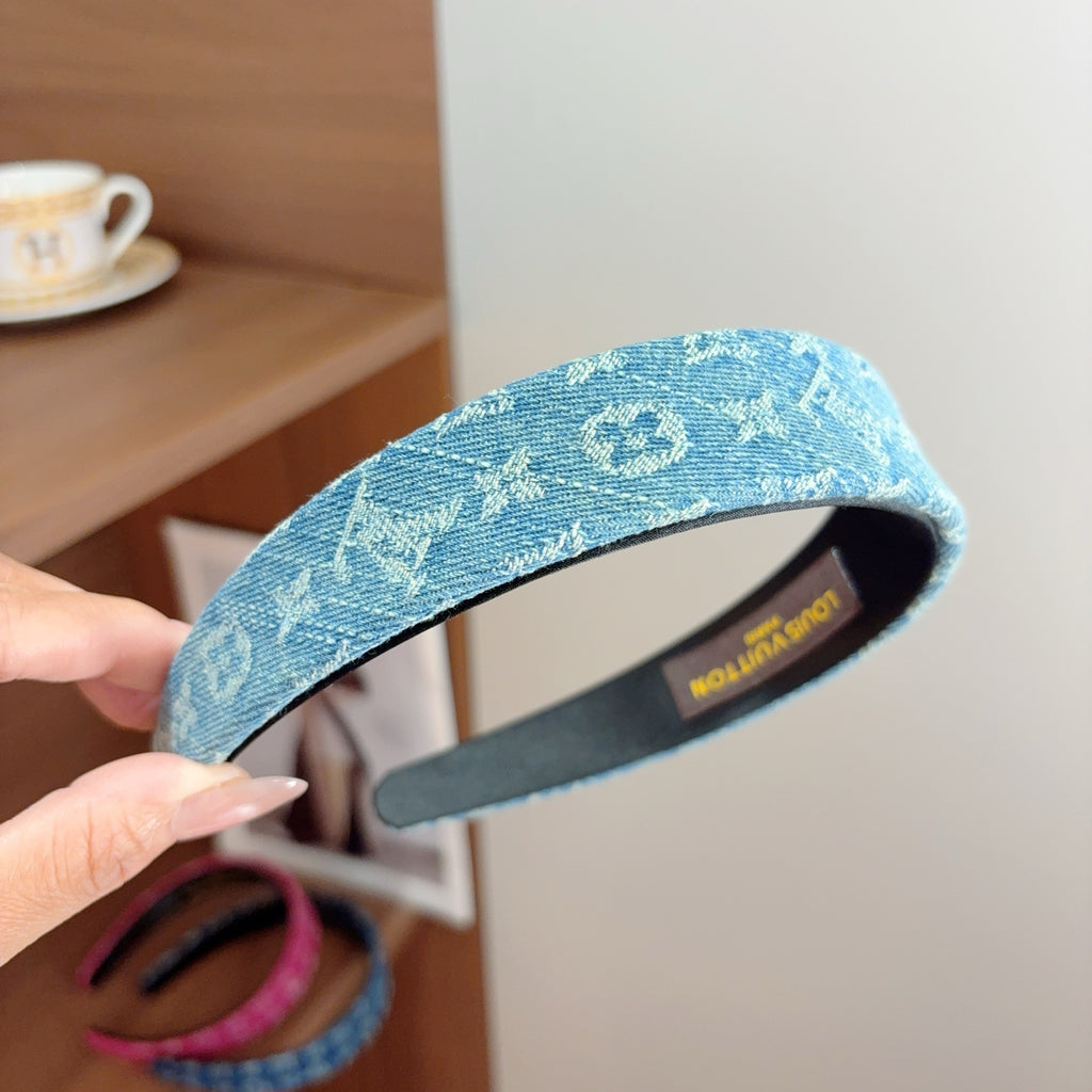 LOUIS VUITTON Denim Headband