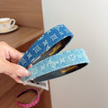 LOUIS VUITTON Denim Headband