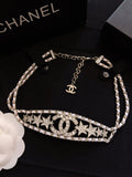 CHANEL Pearl Double-C Necklace