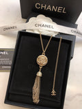 CHANEL Tassel Necklace
