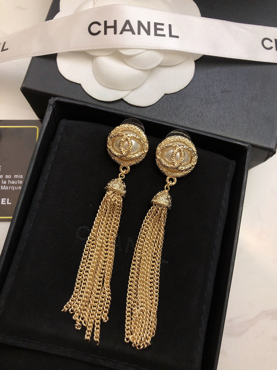 CHANEL Tassel Necklace