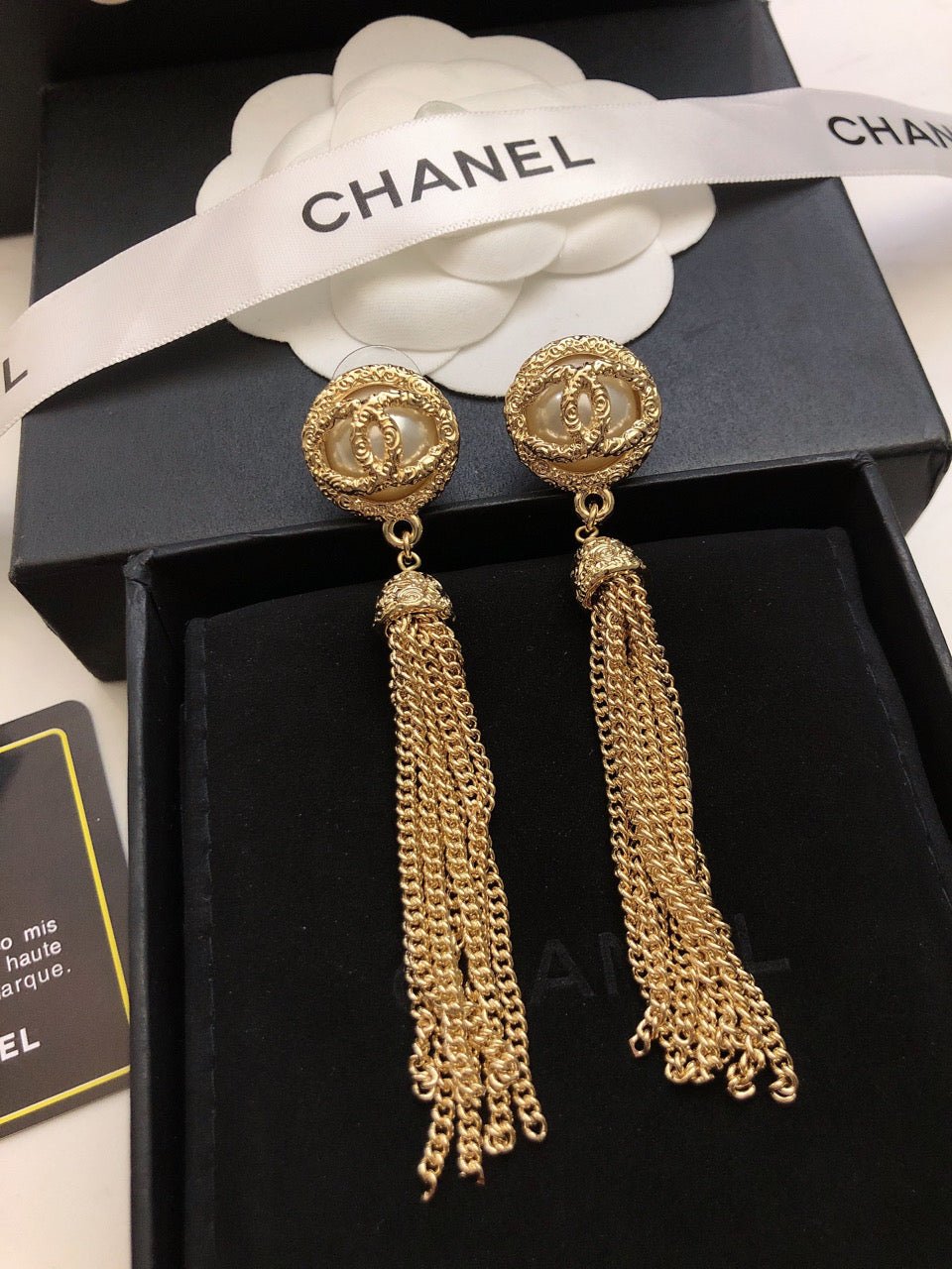 CHANEL Tassel Necklace