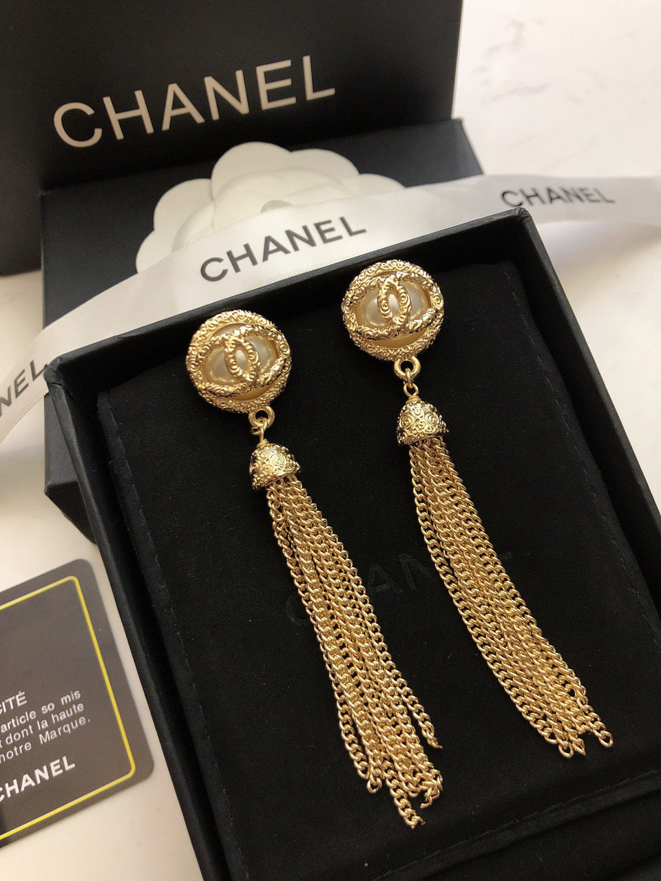 CHANEL Tassel Necklace