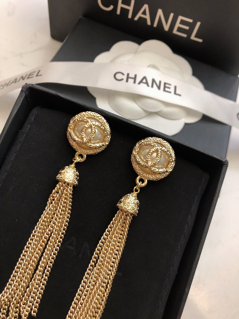 CHANEL Tassel Necklace