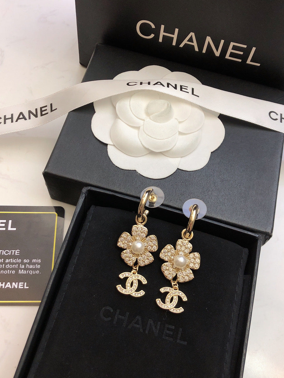 CHANEL Double-C Vintage Pendant Necklace