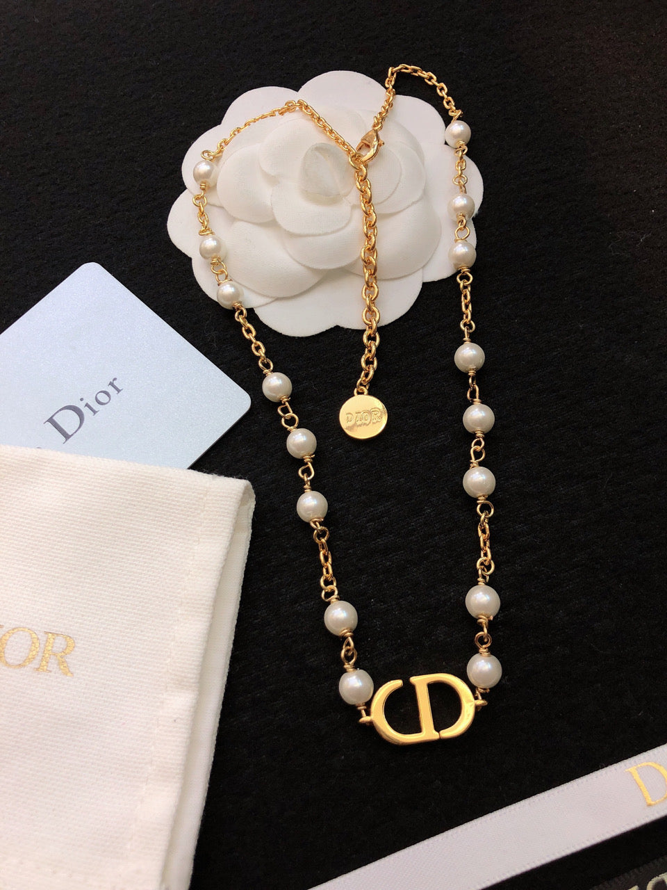 DIOR Pearl Vintage Necklace