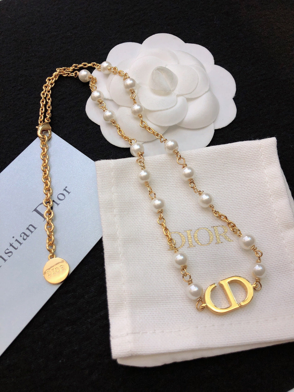 DIOR Pearl Vintage Necklace