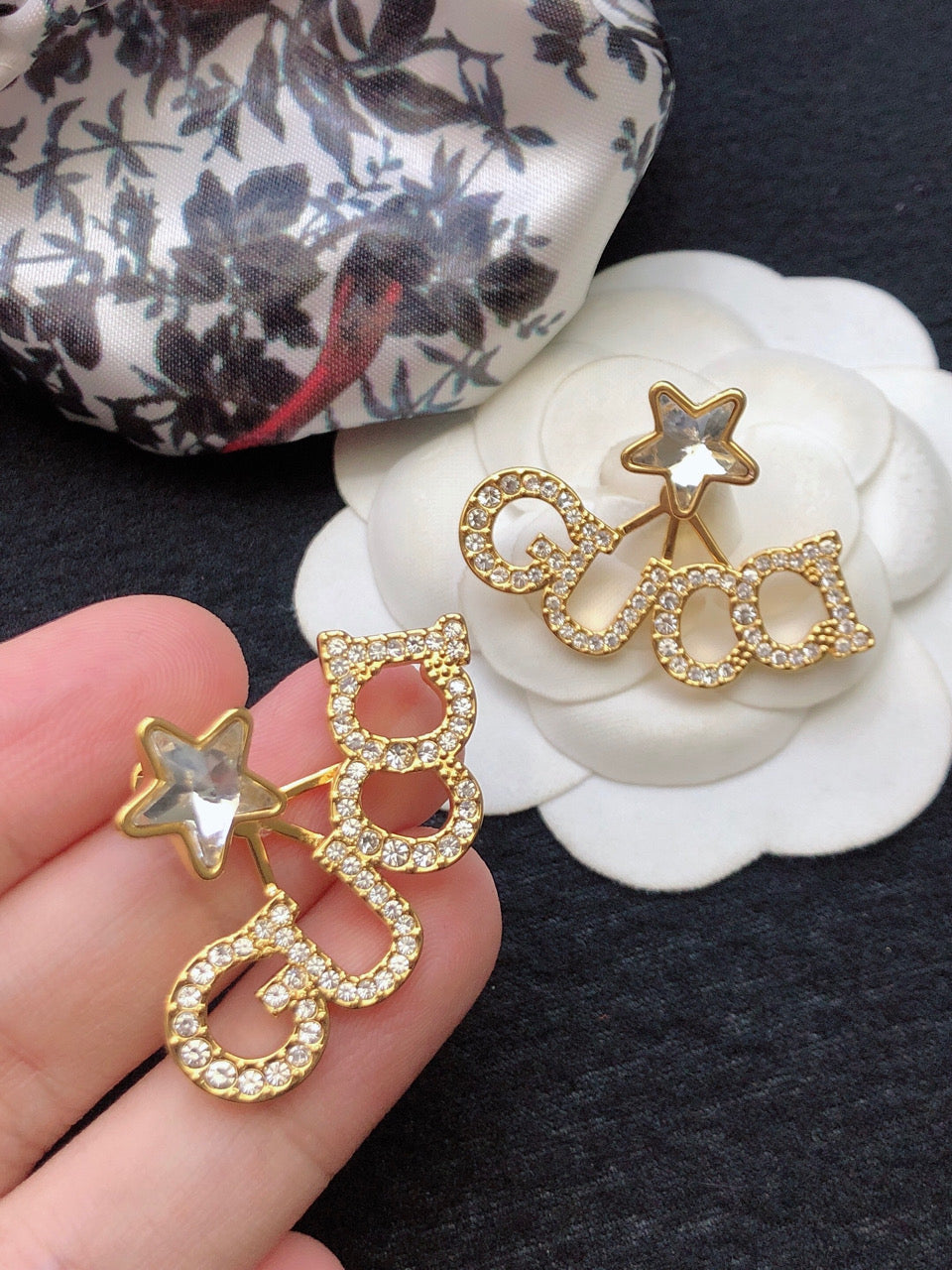 GUCCI Crystal Earrings