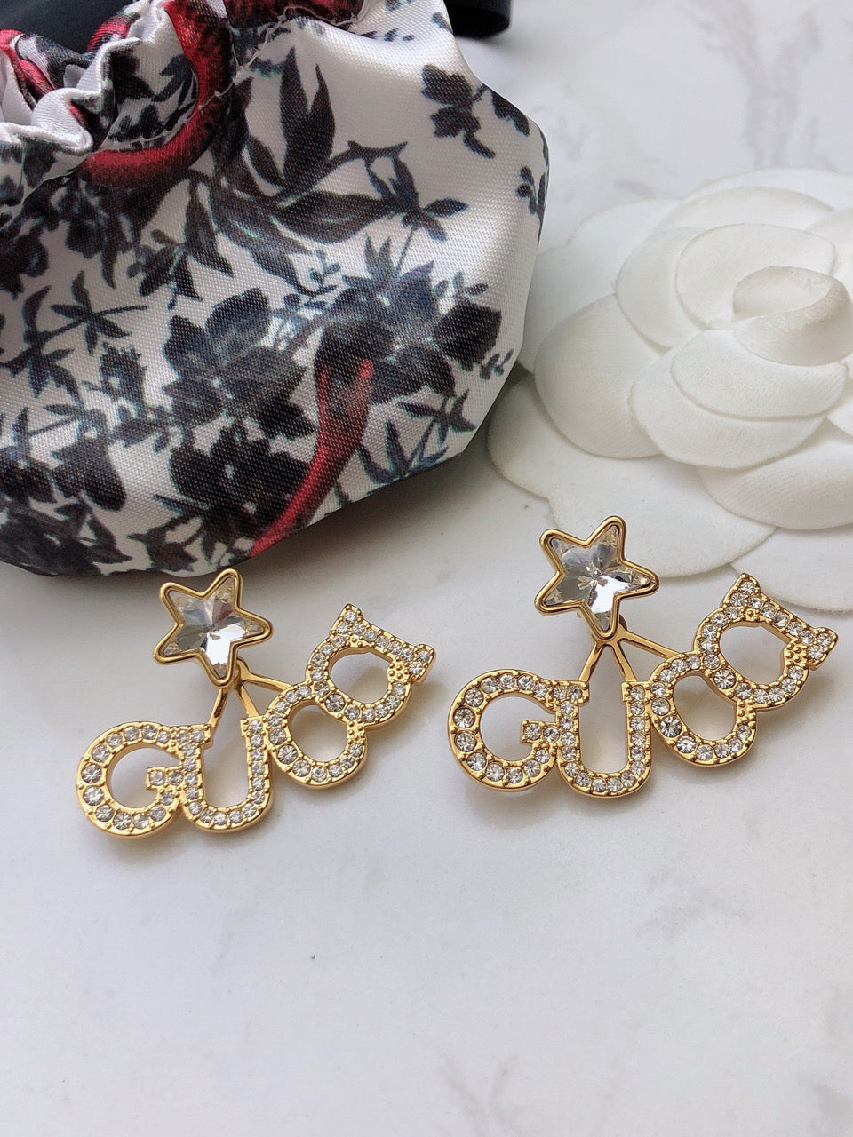 GUCCI Crystal Earrings