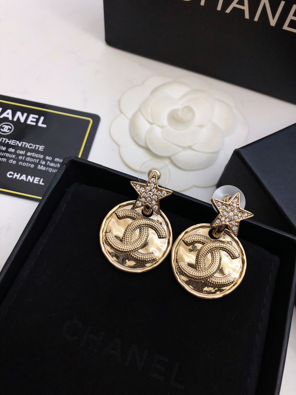 CHANEL Pearl Double-C Earrings