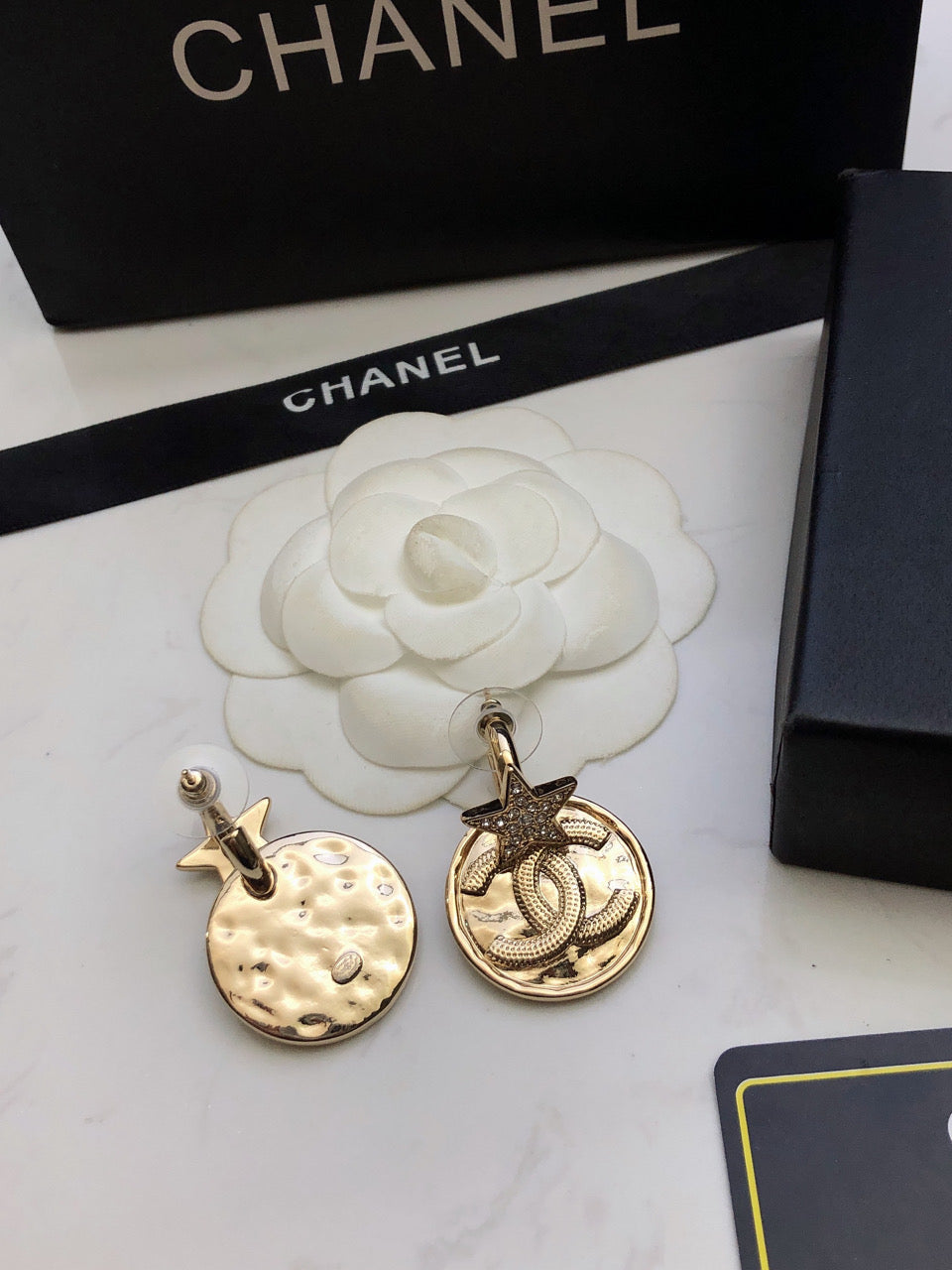 CHANEL Pearl Double-C Earrings