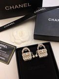 CHANEL P105 Pearl Earrings