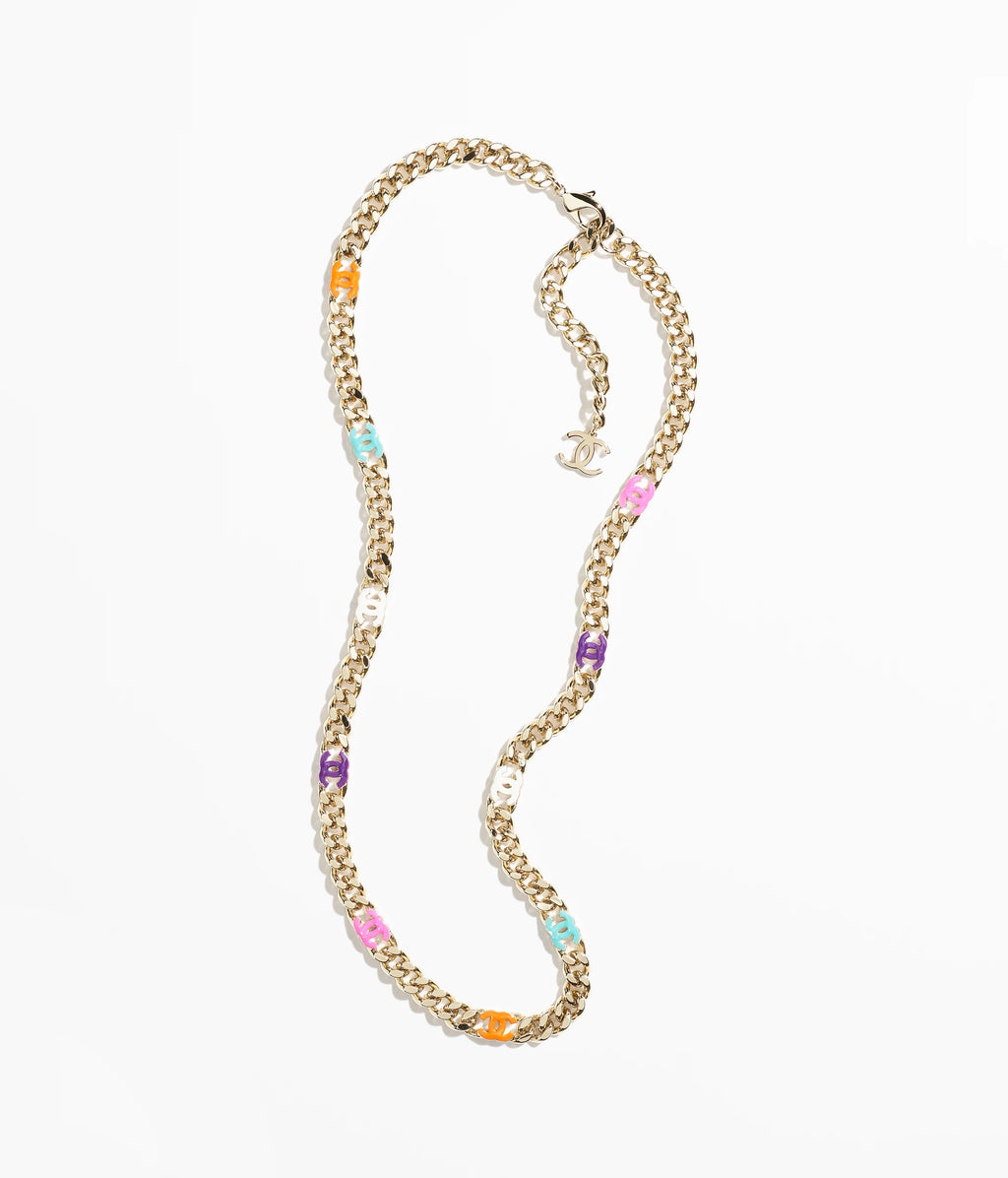 CHANEL Enamel Earrings