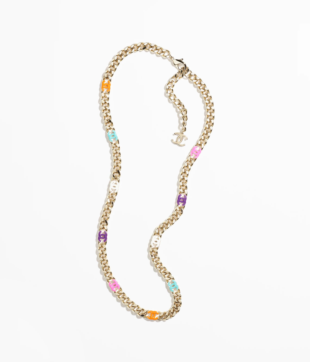 CHANEL Enamel Earrings