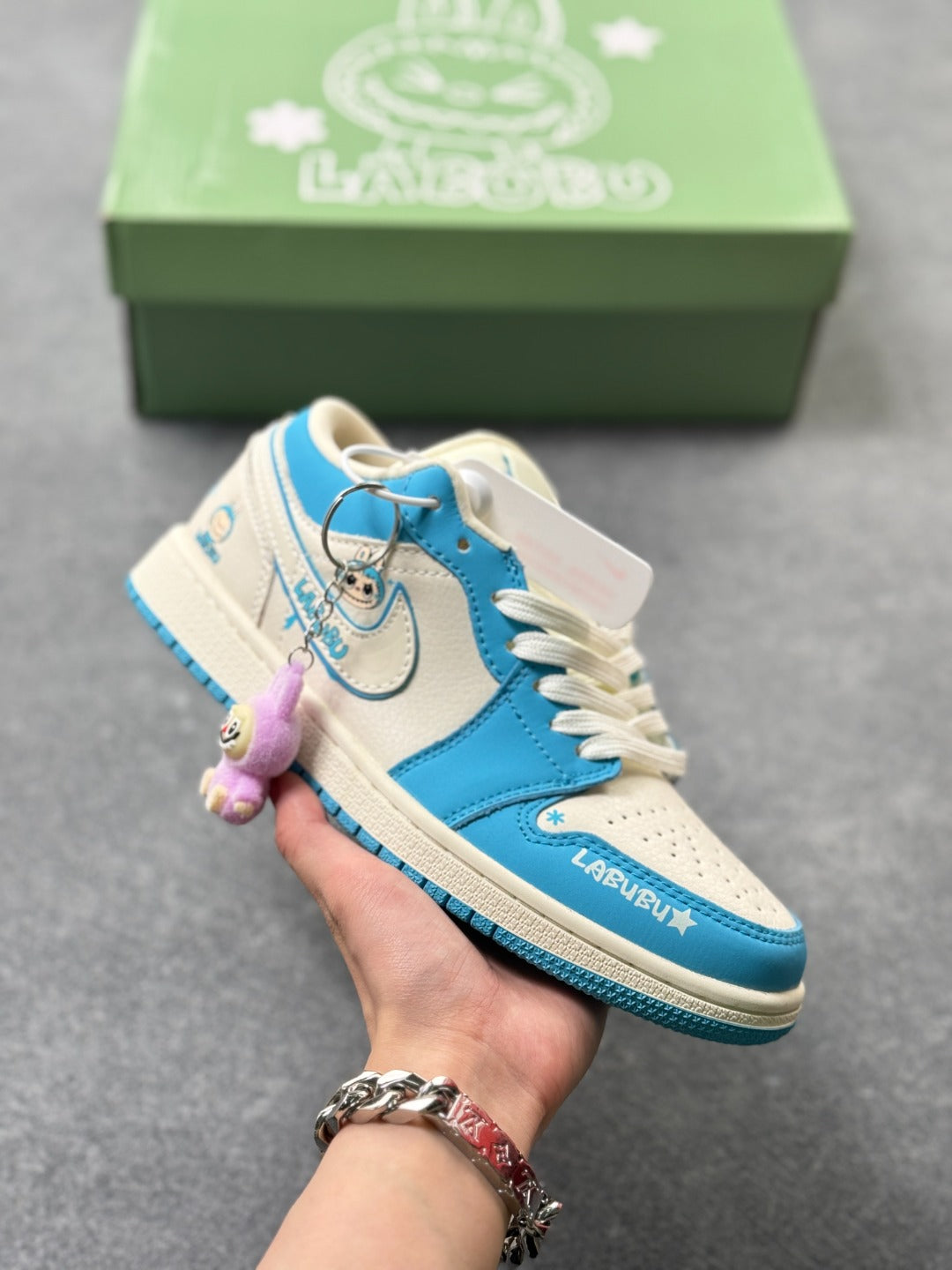 Labubu x Nike Air Jordan 1 Low - Image 1