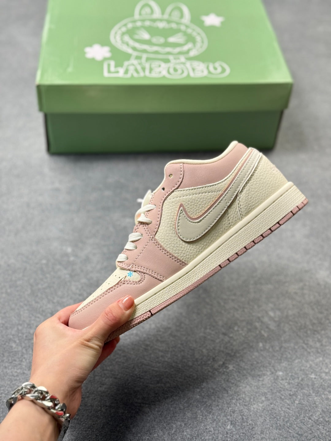 Labubu x Nike Air Jordan 1 Low - Image 3