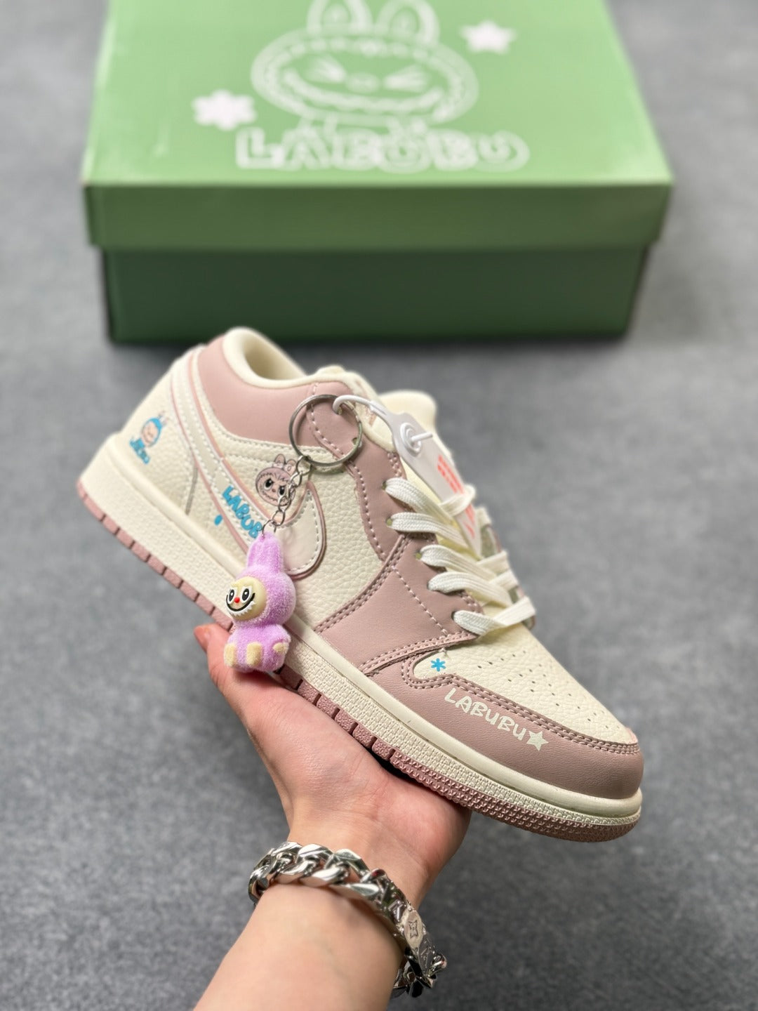 Labubu x Nike Air Jordan 1 Low - Image 1