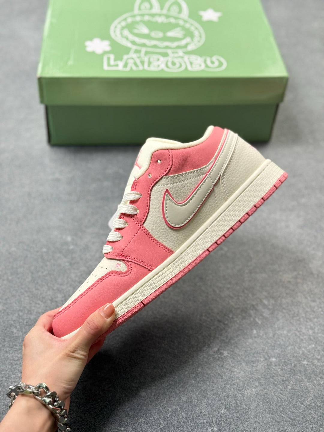Labubu x Nike Air Jordan 1 Low - Image 3
