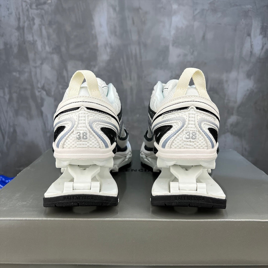 Balenciaga X-Pander Sneakers with Sculpted Open-Cage Heel