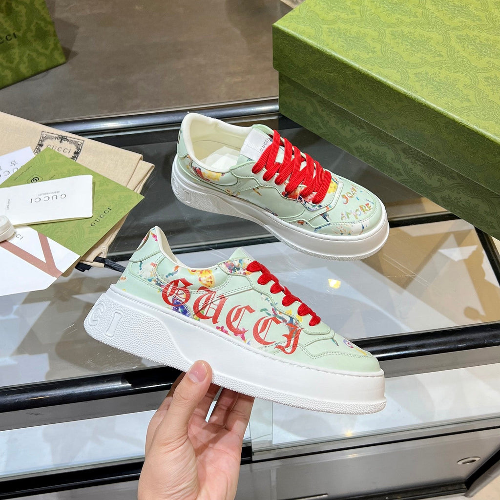 Gucci Ace Low-Top Sneakers | Web Stripe
